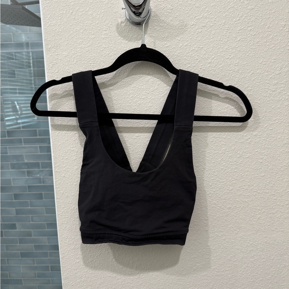 lululemon athletica Black Sports Bra